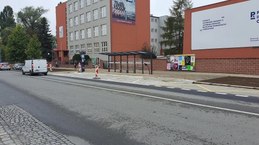  Výstavba zastávky ul. 17.listopadu, Olomouc
